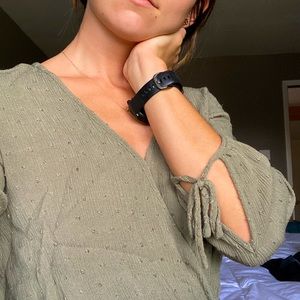 Lunik Green Blouse S